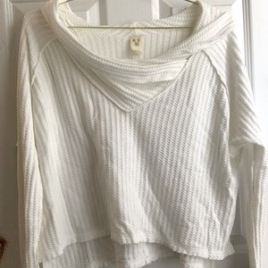 We the free white comfy long sleeve